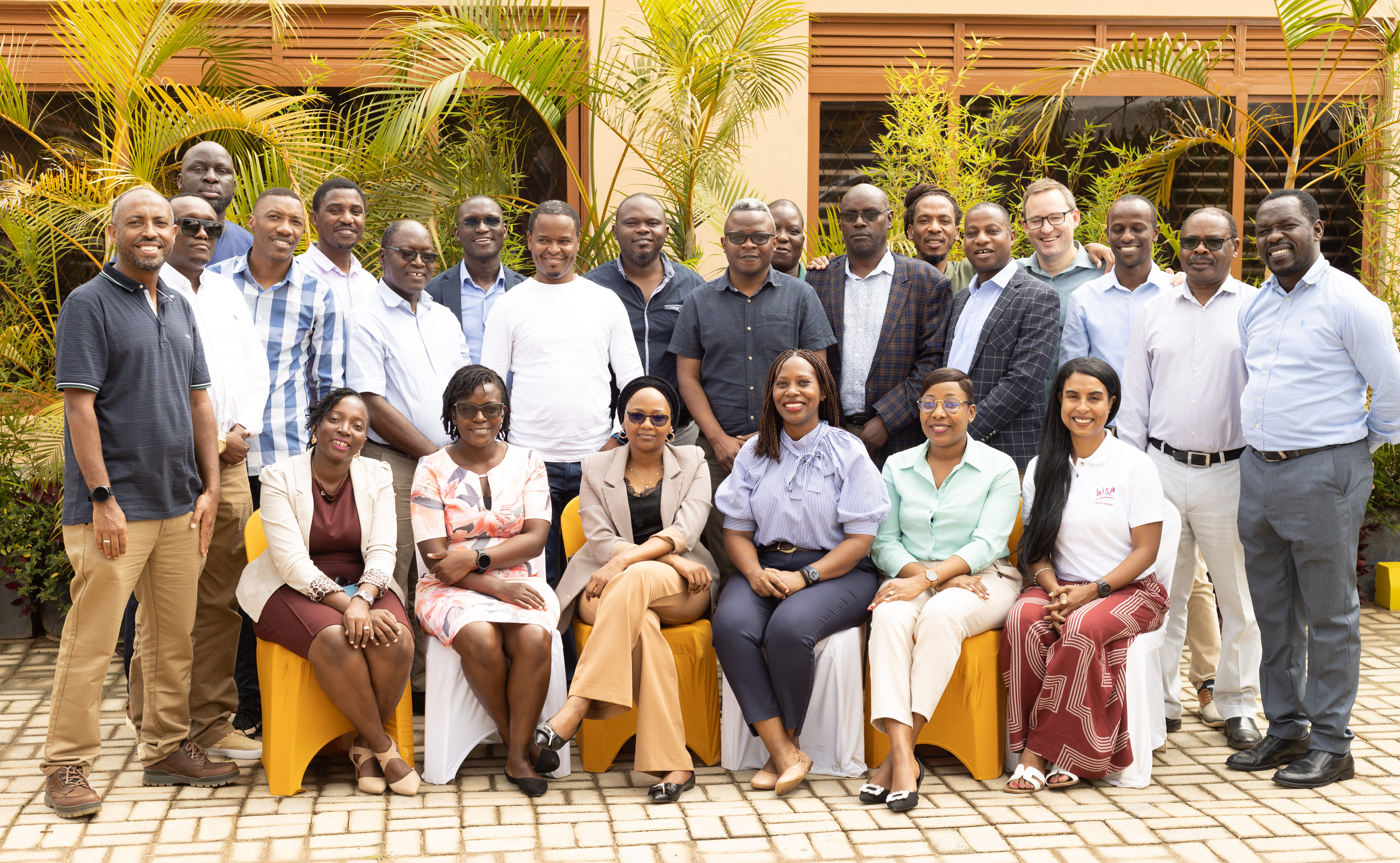 HISP SEAF HUB report cover showing health information systems collaboration